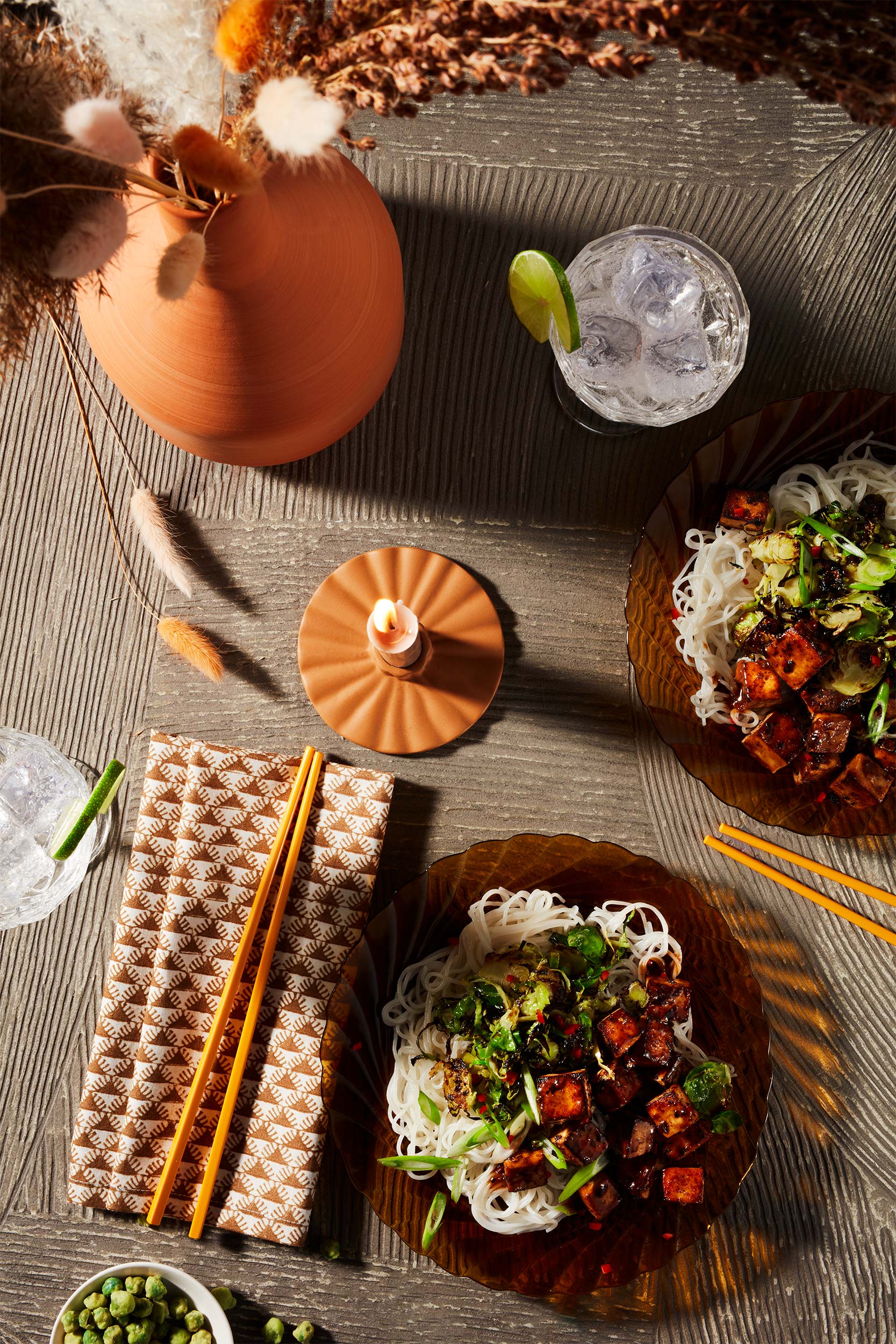 Black Bean Marinated Tofu