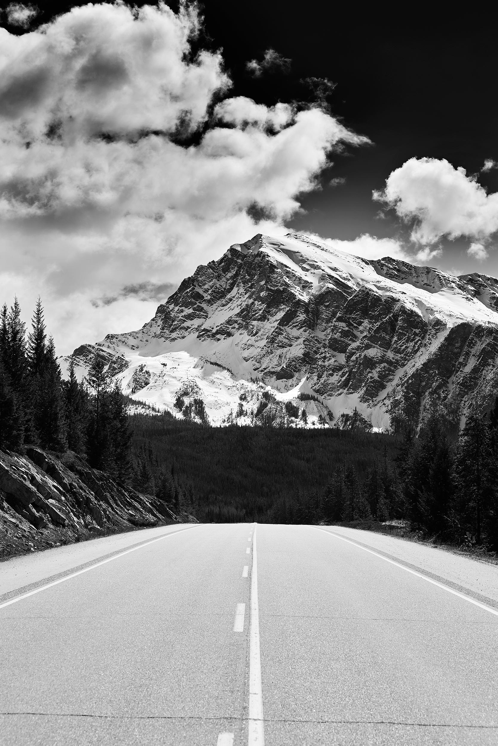 Mt. Kerkeslin on Highway 93